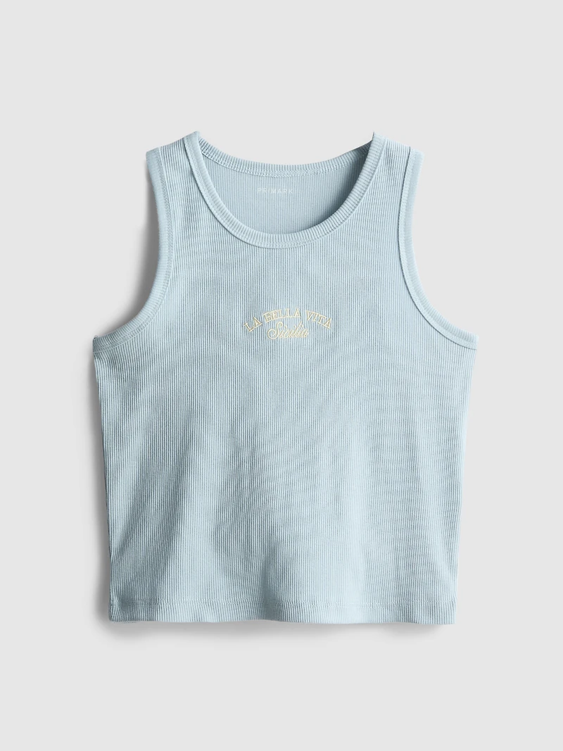 7-15yrs | Ribbed Tank