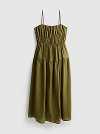 Tiered Smock Maxi Dress