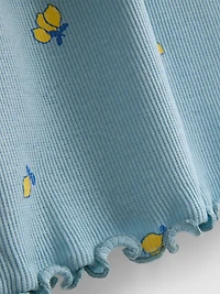 1.5-8yrs | Cotton-Rich Ribbed Printed T-Shirt