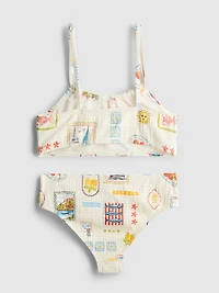 7-15yrs | Postcard Graphic Bikini