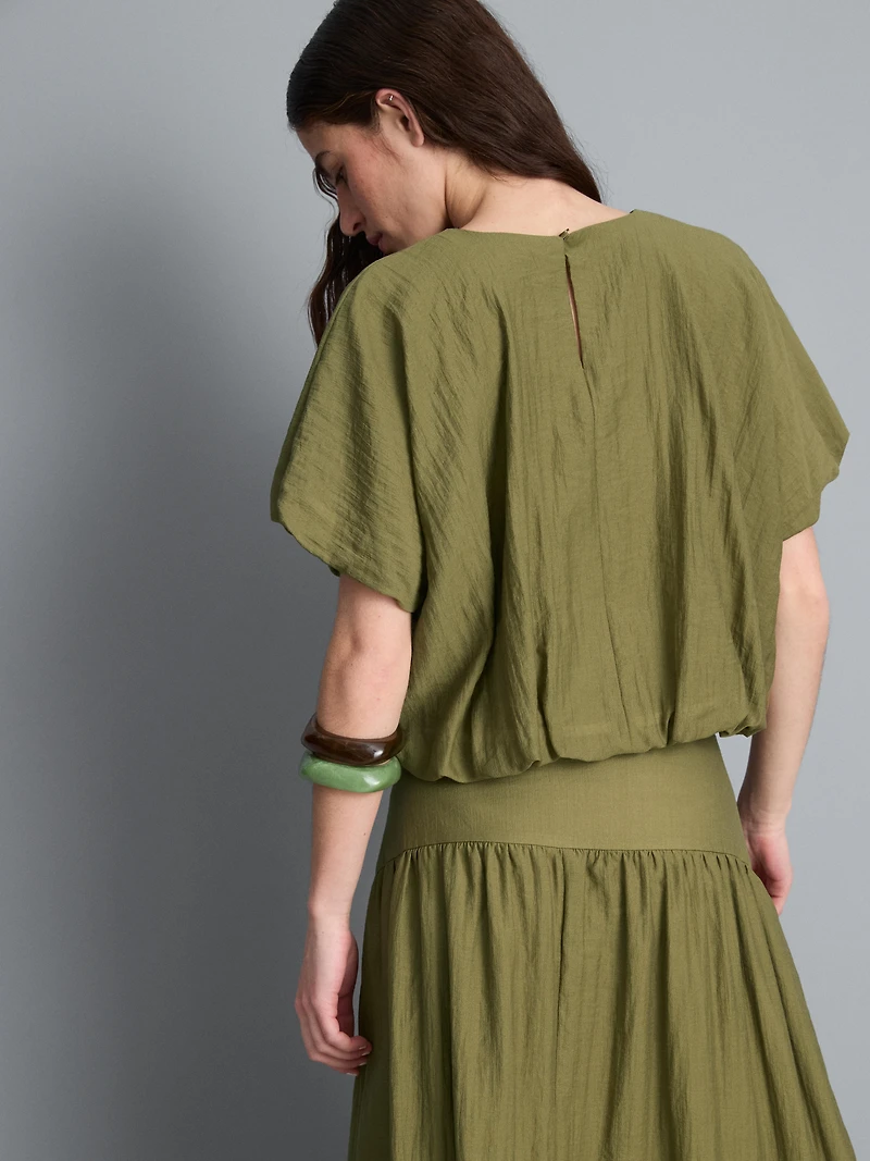 Bubble Hem Top