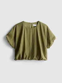 Bubble Hem Top