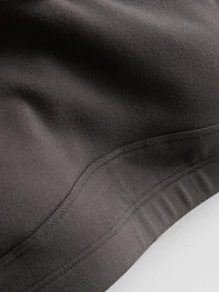 Contrast Trim Cross-Back Active Crop Top
