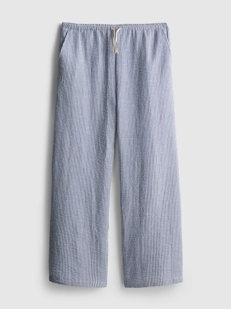 7-15yrs | Pure Cotton Stripe Pants