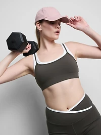 Double-Layered Active Crop Top