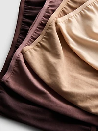 4pk Full Skin-Tone Briefs