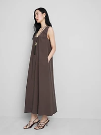 The Edit Trapeze Maxi Dress