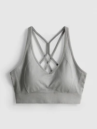 Seamless High-Shine Active Crop Top