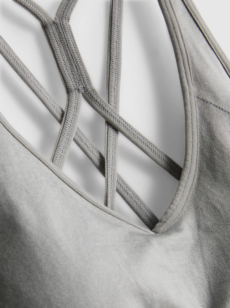 Seamless High-Shine Active Crop Top