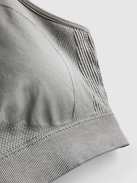 Seamless High-Shine Active Crop Top