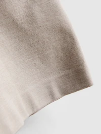 Seamless Crossover-Waistband Active Shorts