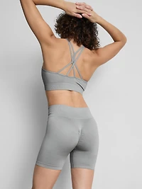 Seamless High-Shine Active Shorts