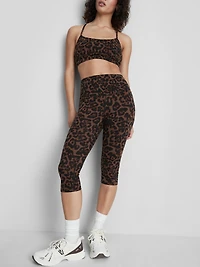 Leopard Active Capri Leggings
