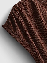 Asymmetric Crinkle Top