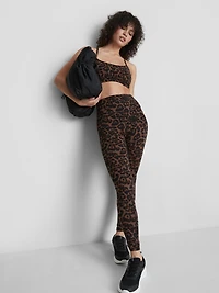 High Waisted Leopard Active Leggings