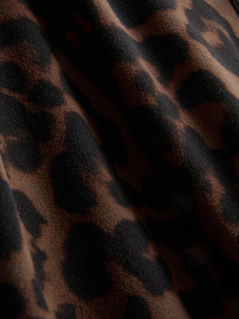 High Waisted Leopard Active Leggings