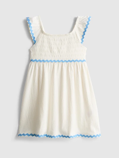 1-9yrs | Ric Rac Smock Dress