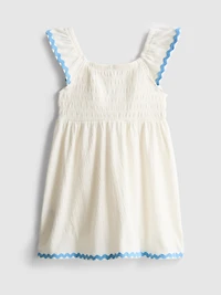 1-9yrs | Ric Rac Smock Dress