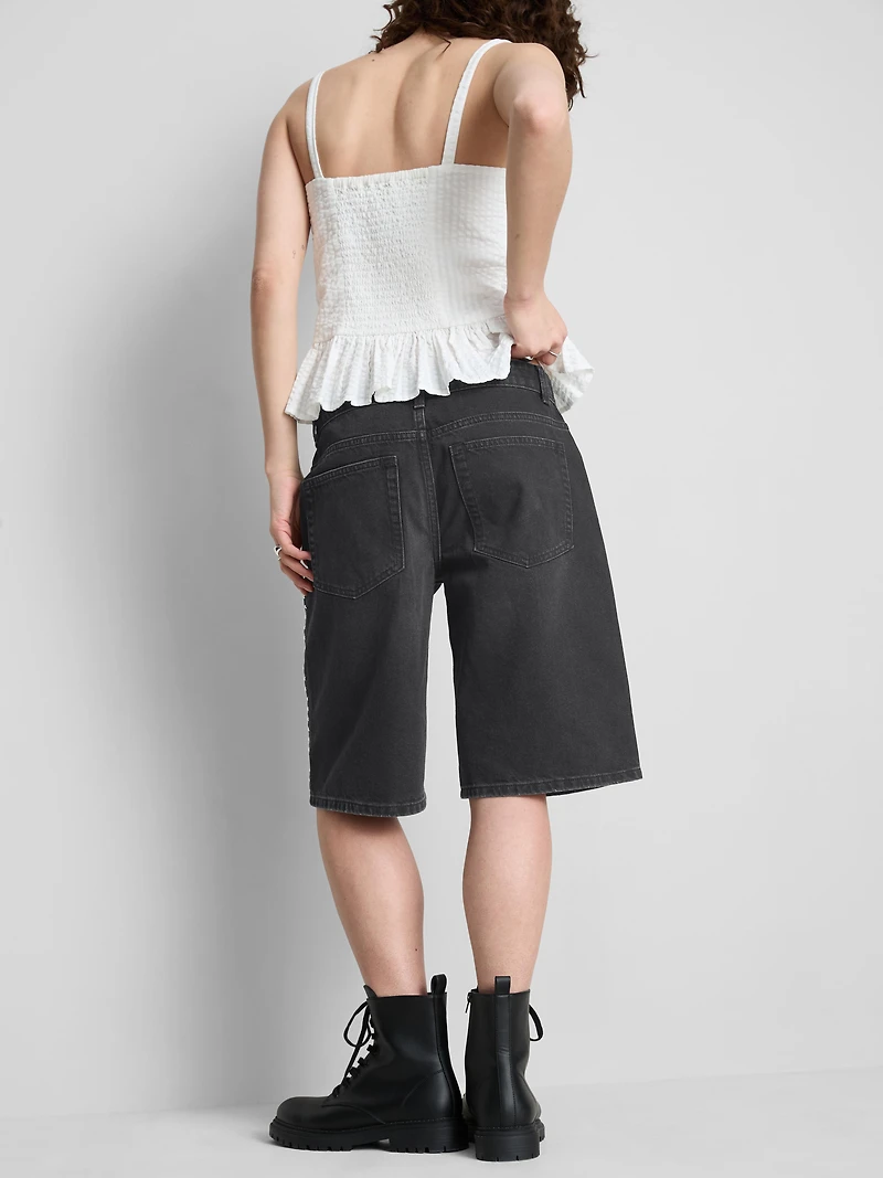 The Primark Scene | Cotton Denim Studded Jorts