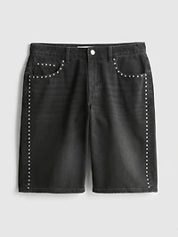 The Primark Scene | Cotton Denim Studded Jorts