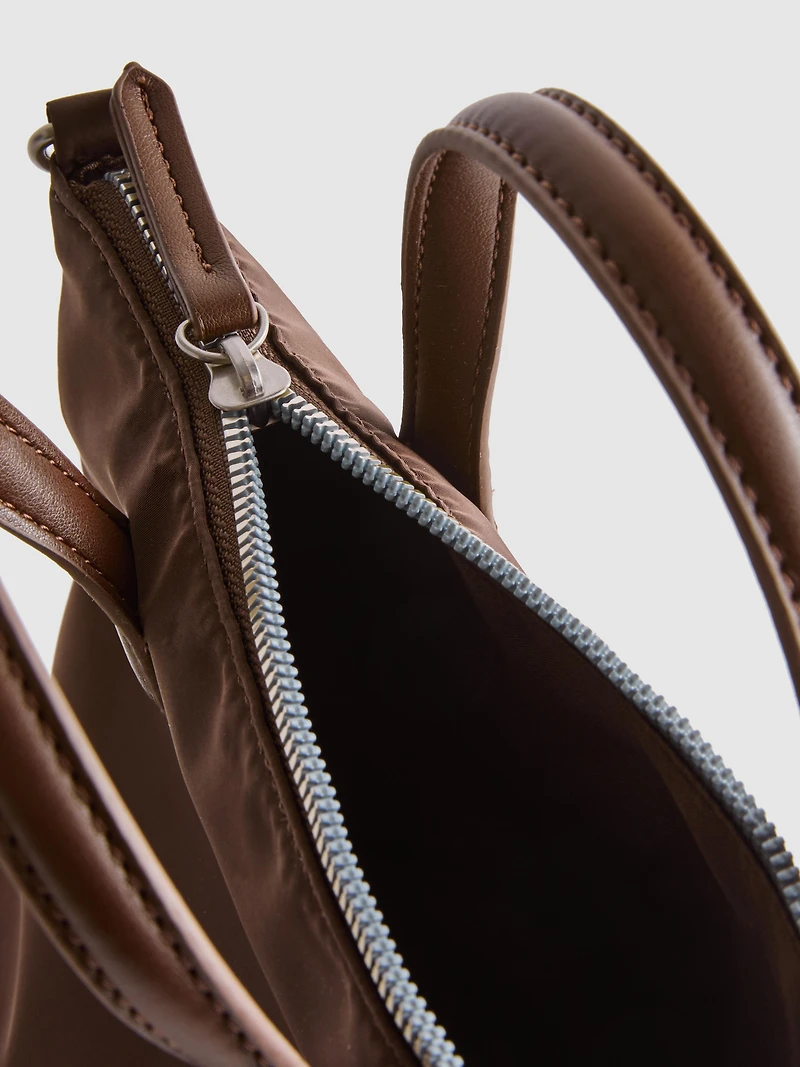 Mini Zip Tote Bag