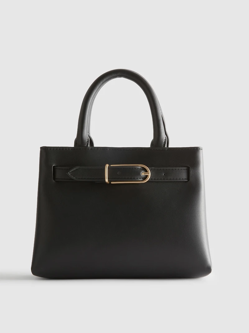 Buckle Detail Mini Tote