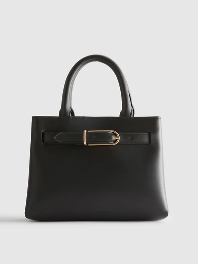 Buckle Detail Mini Tote