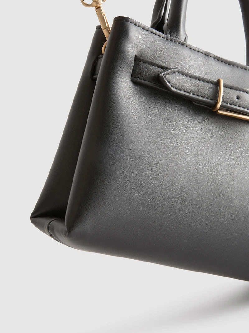 Buckle Detail Mini Tote