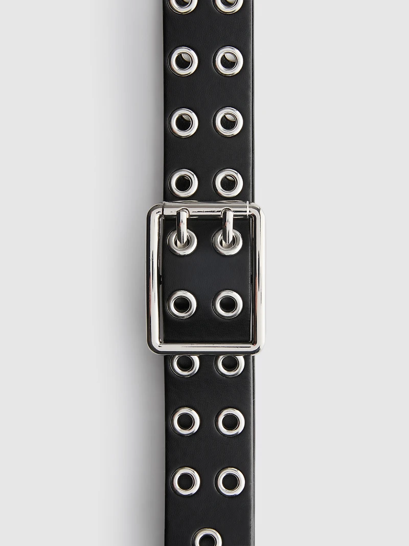 Eyelet Buckle Belt