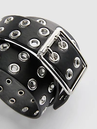 Eyelet Buckle Belt