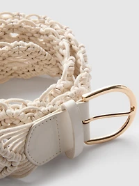 Crochet Buckle Belt
