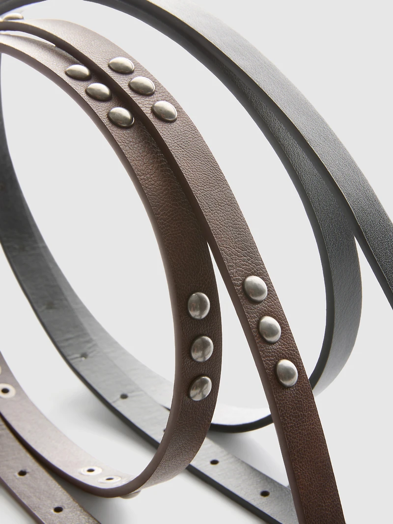 2pk Western Buckle Belts