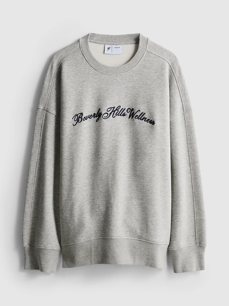 Cotton-Rich Beverly Hills Sweatshirt