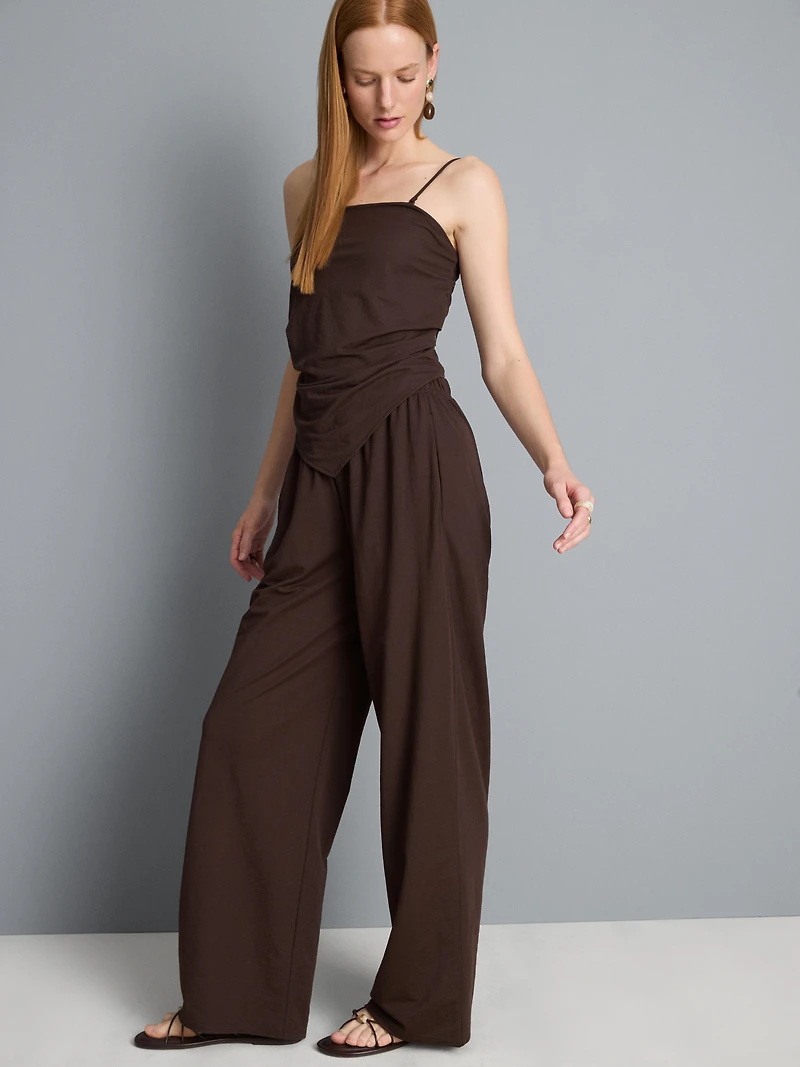 Jersey Wide Leg Pants