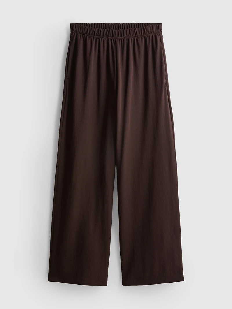 Jersey Wide Leg Pants