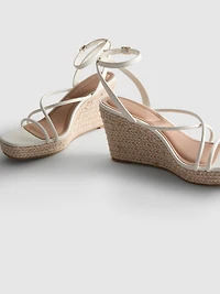 Strappy Espadrille Wedges