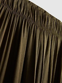 The Edit Cuffed Satin Pants