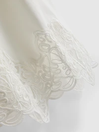 The Edit Lace Trim Tank Top