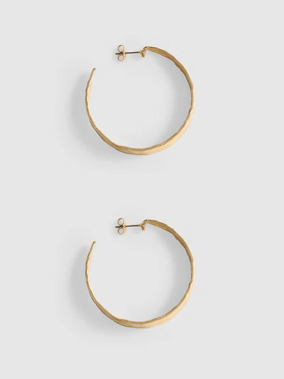 Textured Hoop Earrings