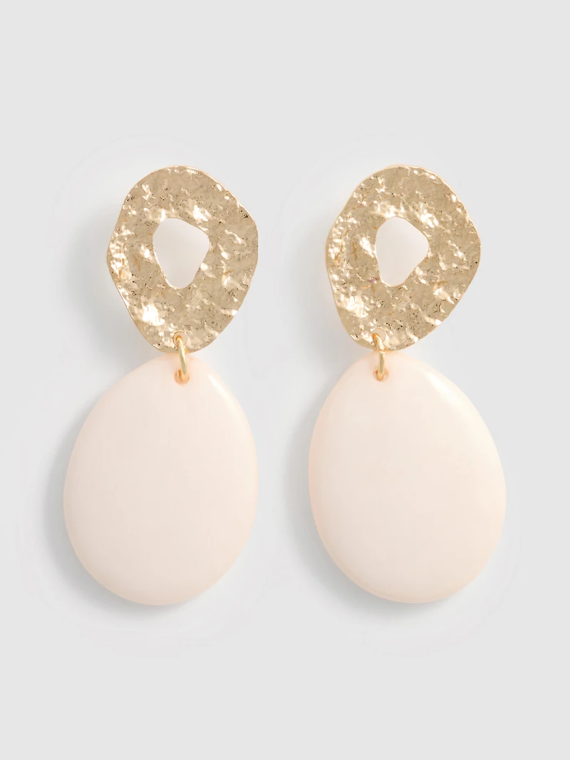 The Edit Resin Drop Earrings