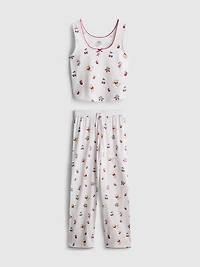 Disney’s Winnie the Pooh Cotton Rich Printed Tank Pajamas