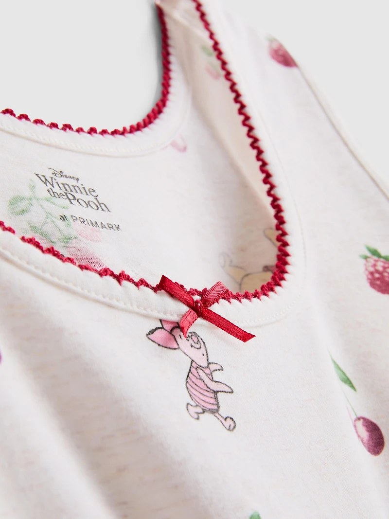 Disney’s Winnie the Pooh Cotton Rich Printed Tank Pajamas