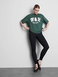 Relaxed Cotton Graphic Active Tee
