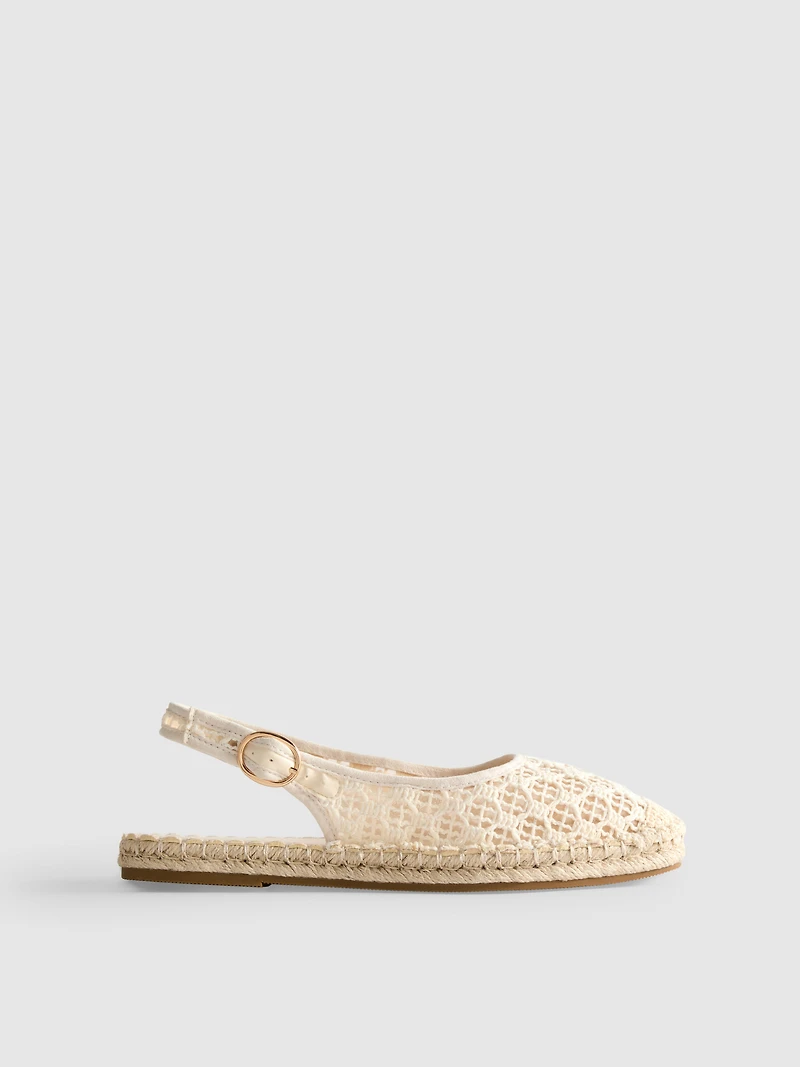 Slingback Espadrille Sandals