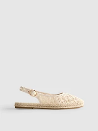 Slingback Espadrille Sandals
