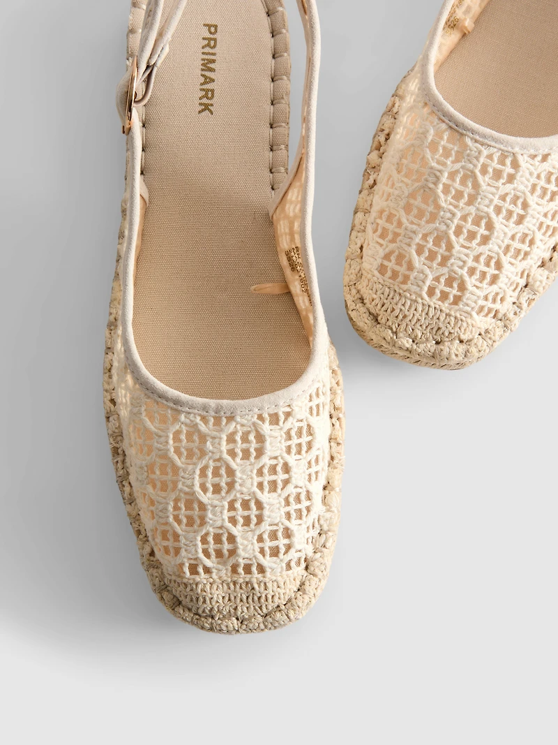 Slingback Espadrille Sandals
