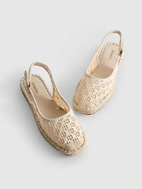 Slingback Espadrille Sandals