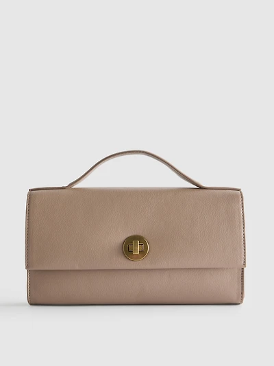Flapover Crossbody Purse
