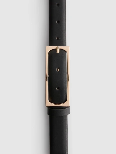 Rectangular Buckle Belt