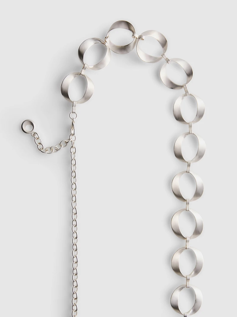 Oval Link Chain Belt
